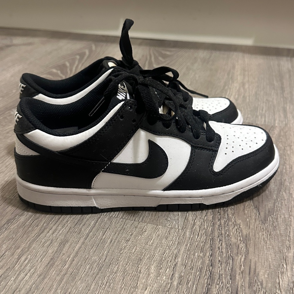 Nike Black and White Low-Top Sneakers